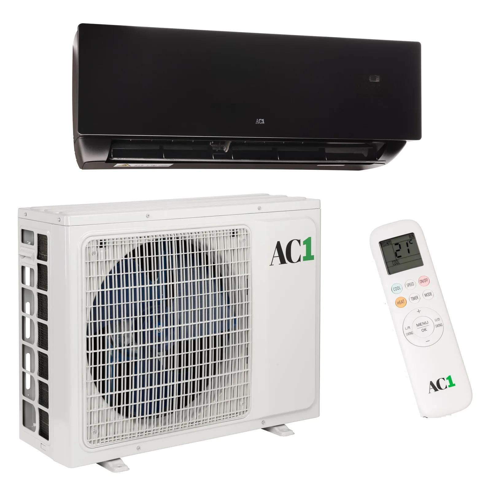 AC1 JP-Black 3.5 kW + WiFi A++ — zwart design