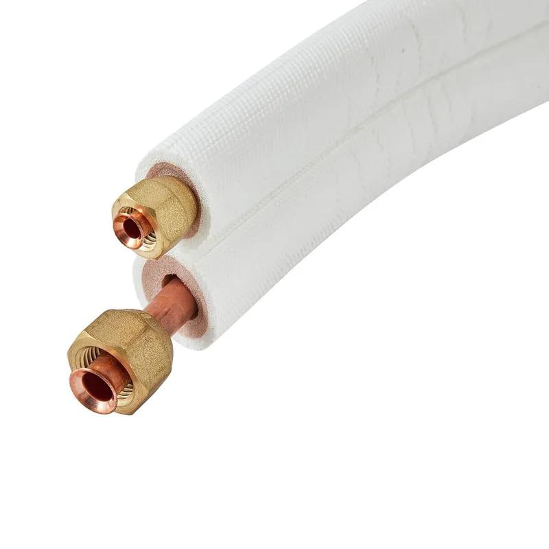 Aircotube Koelleiding-set 1/4 x 1/2 inch — 3 meter met flare-aansluitingen