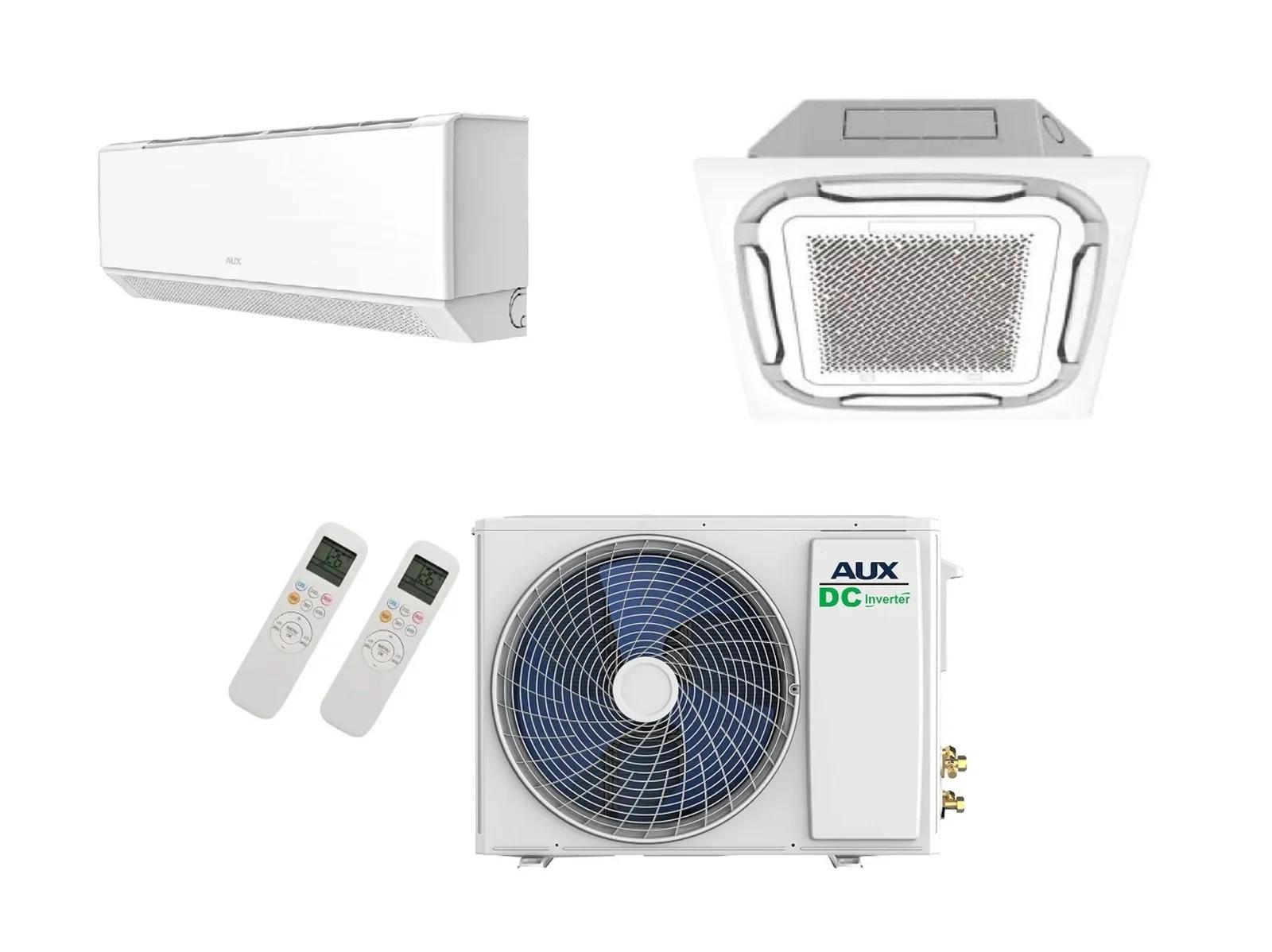 Aux Duo-Split C-Serie 6.0kW + 3.5kW Plafondcassette + 3.5kW Wandmodel (M3-21LCLH) — incl. WiFi A++