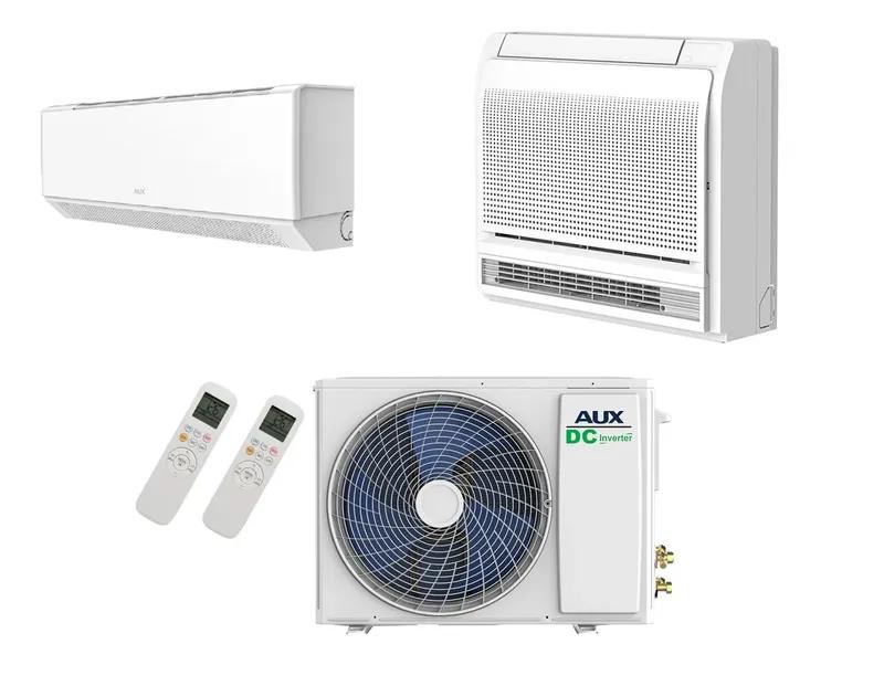 Aux Duo-Split C-Serie 6.0kW + 3.5kW Vloerconsole + 3.5kW Wandmodel (M3-21LCLH) — incl. WiFi A++