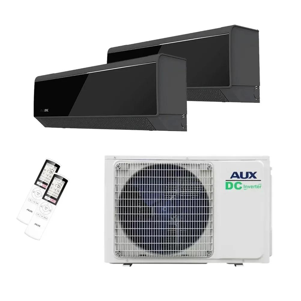 Aux Duo-Split C-Serie Onyx Black 5.3kW + 2× 3.5kW (M2-18LCLH) — incl. WiFi A++ (ACTIEPRIJS)