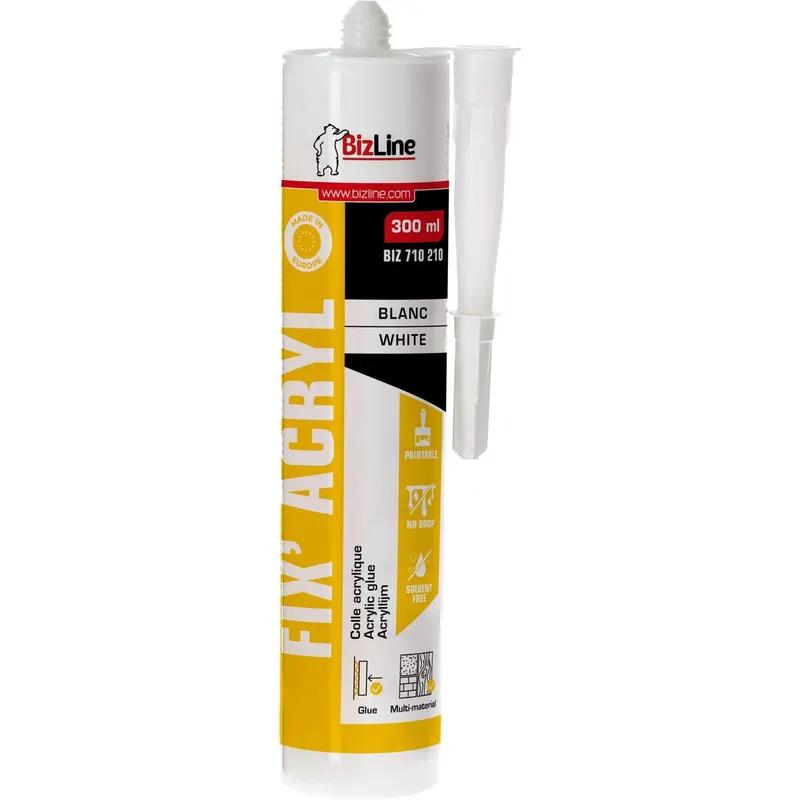 Bizline Fix' Acryl acryllijm 300 ml wit