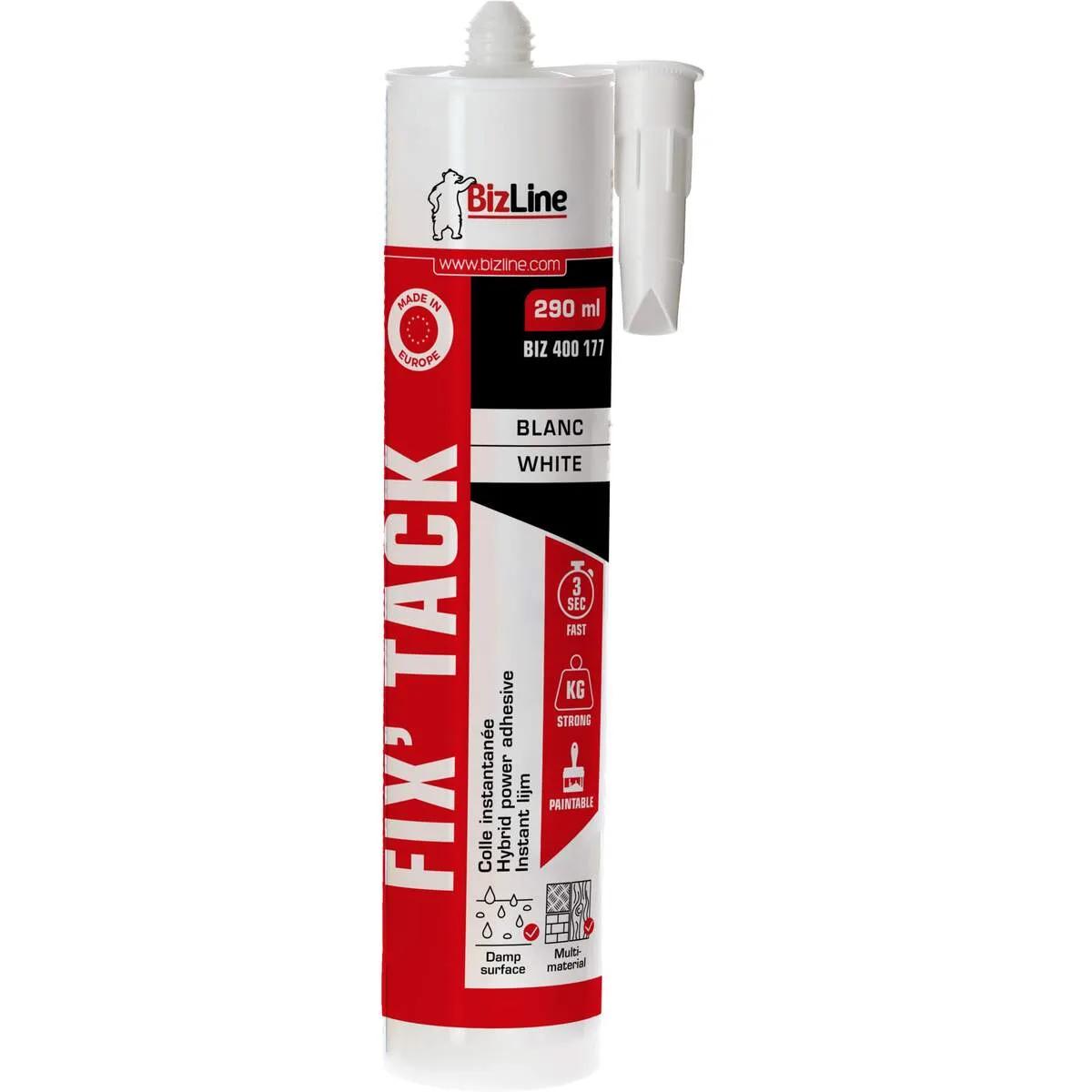 Bizline Fix' Tack montagekit 290 ml wit