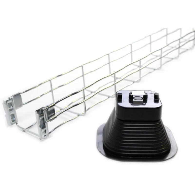 Conduct RoofSupport complete set draadgoot 65 × 100 mm 12 m (4 × 3 m) incl. daksteunen