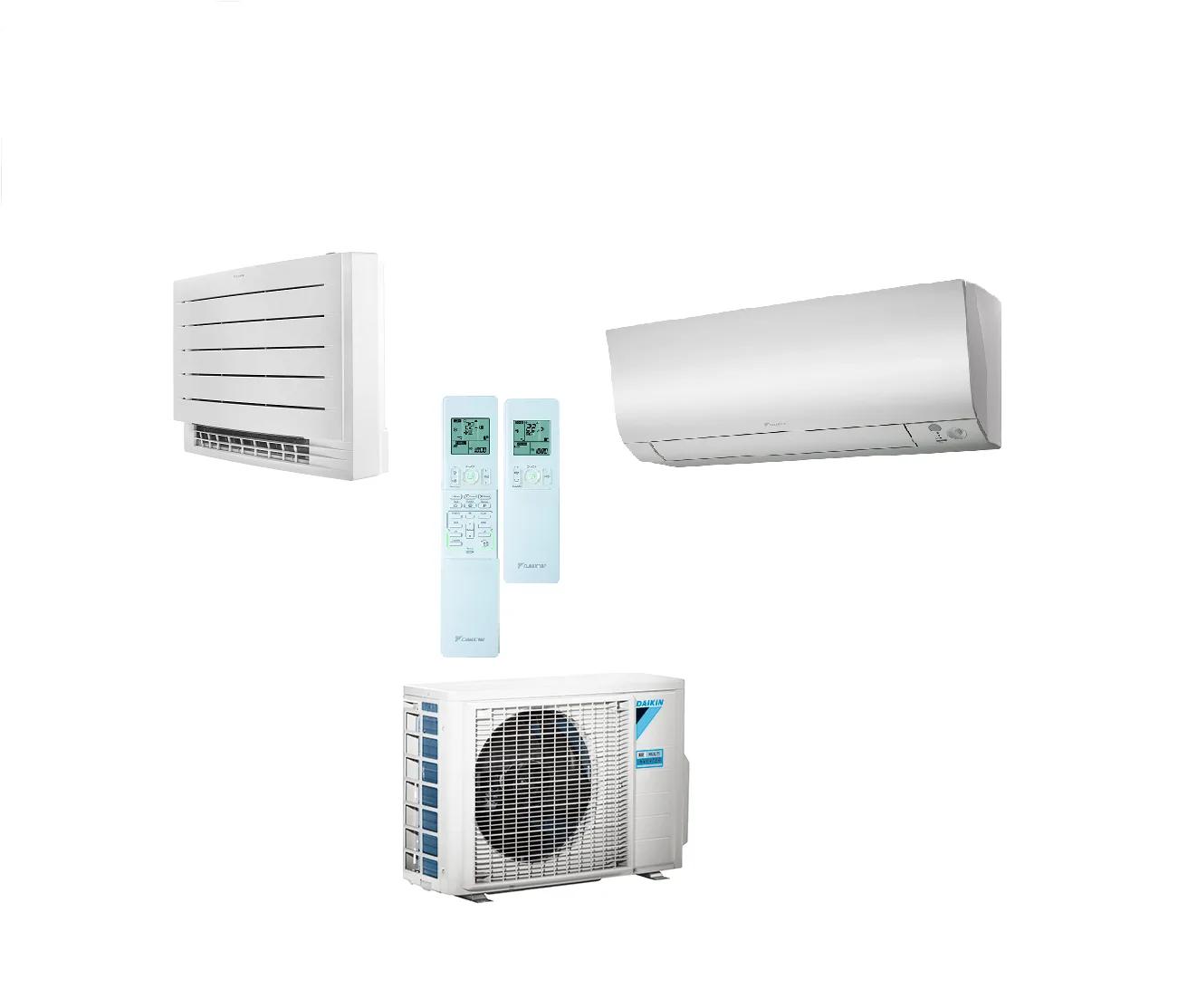 Daikin Duo split 2MXM68 6.8kW/23000Btu + 1x 3.5kW Vloermodel & 1×3.5kW Wandmodel Perfera-A WiFi A+++
