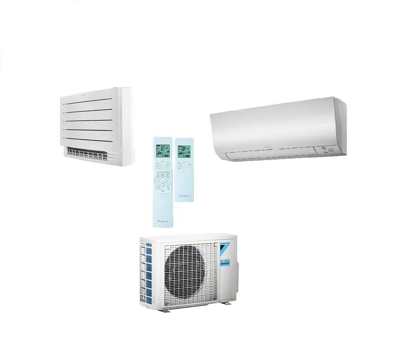 Daikin Duo split 2MXM68 6.8kW/23000Btu + 1x 3.5kW Vloermodel & 1×3.5kW Wandmodel Perfera-A WiFi A+++
