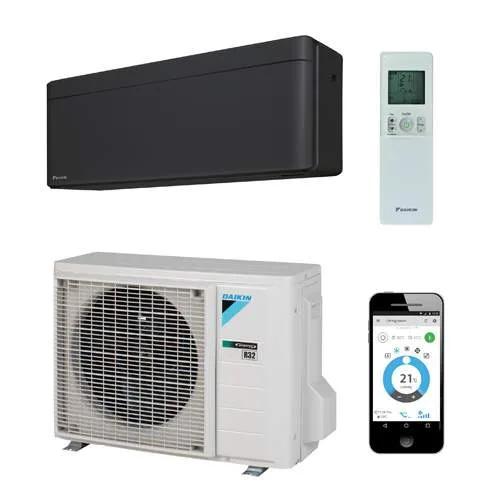 Daikin Stylish FTXA25BB — 2.5 kW Mat-Zwart A+++ incl. WiFi