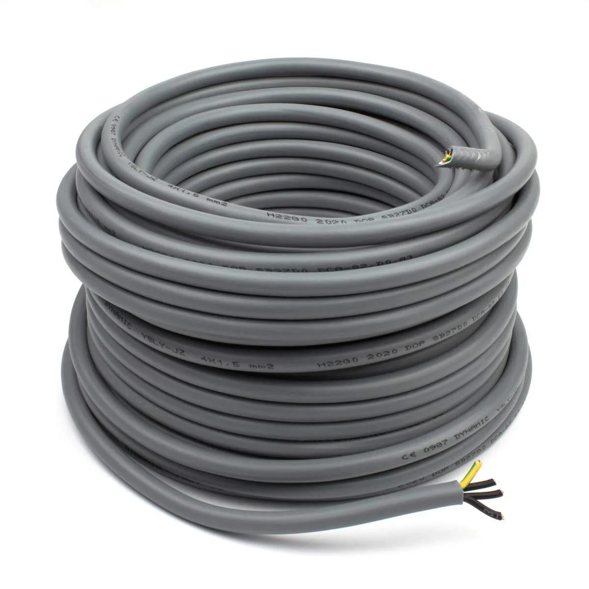 Dynamic Stuurstroomkabel 4×2.5 mm² — 25 m rol