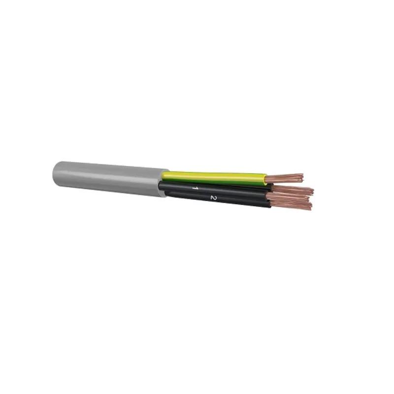 Dynamic stuurstroomkabel 5 × 1,5 mm² grijs — rol 100 meter