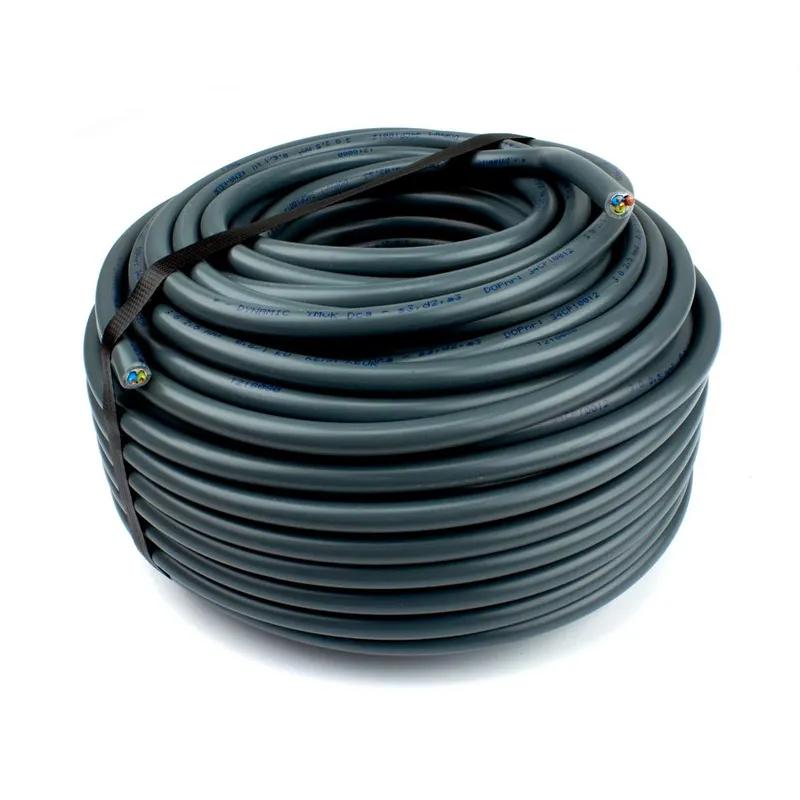 Dynamic voedingskabel YMvK 3 × 2,5 mm² grijs — rol 50 meter