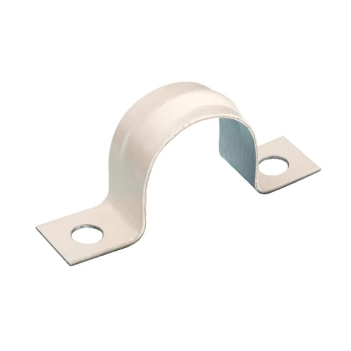 JMV zadel 15-16 mm metaal wit (per stuk)