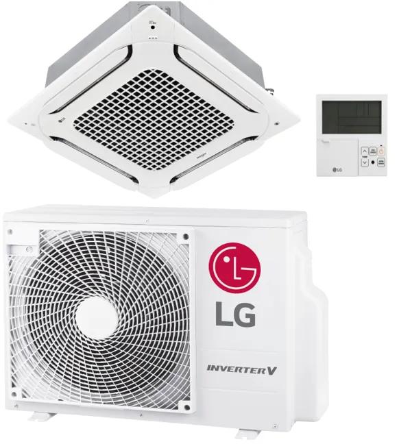 LG CT18F — 5.0 kW R32 Plafond cassette A++ (Complete Set)