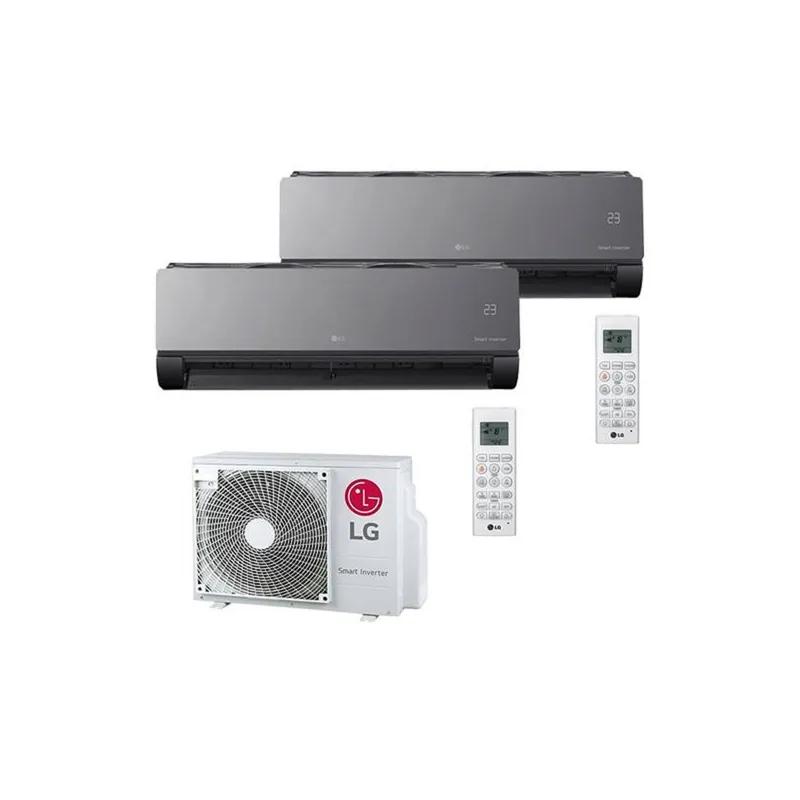 LG Duo-Split MU2R17 4.7kW + 2× AC12BK 3.5kW Artcool Black — WiFi A++