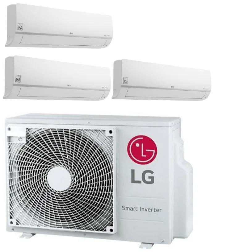 LG Triple-Split MU3R19 5.3kW + 2× S09EC 2.5kW & S12EC 3.5kW — WiFi A++