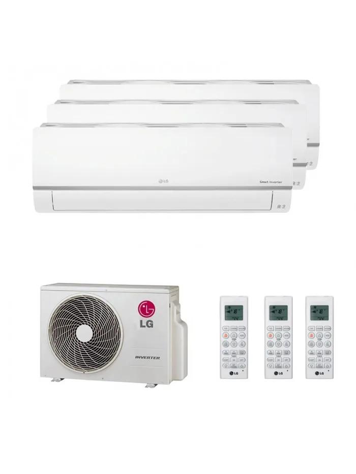 LG Triple-Split MU5R30 8.8kW + 3× PC12SK 3.5kW Deluxe — WiFi A++ (LUXE)