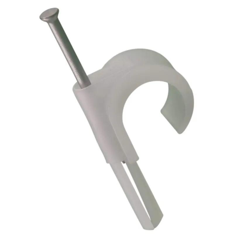 Mepac spijkerclip met nagel 16-19 mm transparant (per stuk)