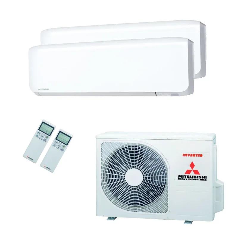 Mitsubishi Heavy Duo SCM50ZS-W 5.0kW + SRK25ZS-WF 2.5kW & SRK35ZS-WF 3.5kW — incl. WiFi A++