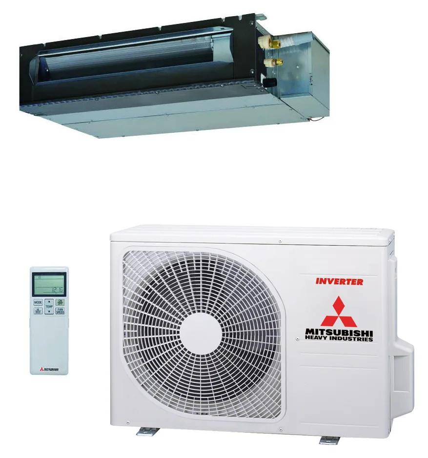Mitsubishi Heavy Kanaal unit SRR35ZS-W — 3.5 kW A++ (incl. RC-EX3D)