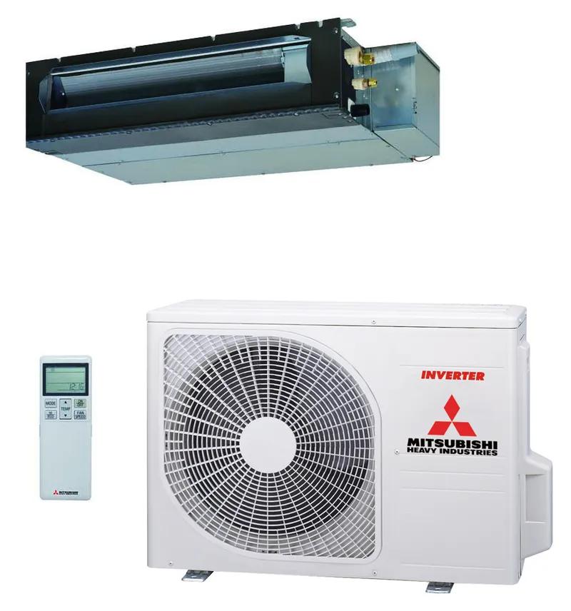 Mitsubishi Heavy Kanaal unit SRR35ZS-W — 3.5 kW A++ (incl. RC-EX3D)