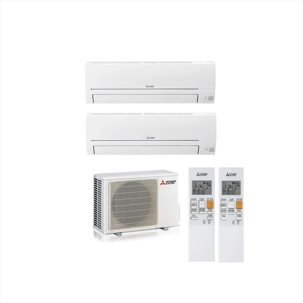 Mitsubishi Electric Duo MXZ-2HA50VF 5.0kW + 2× MSZ-HR35VFK 3.5kW — WiFi A++