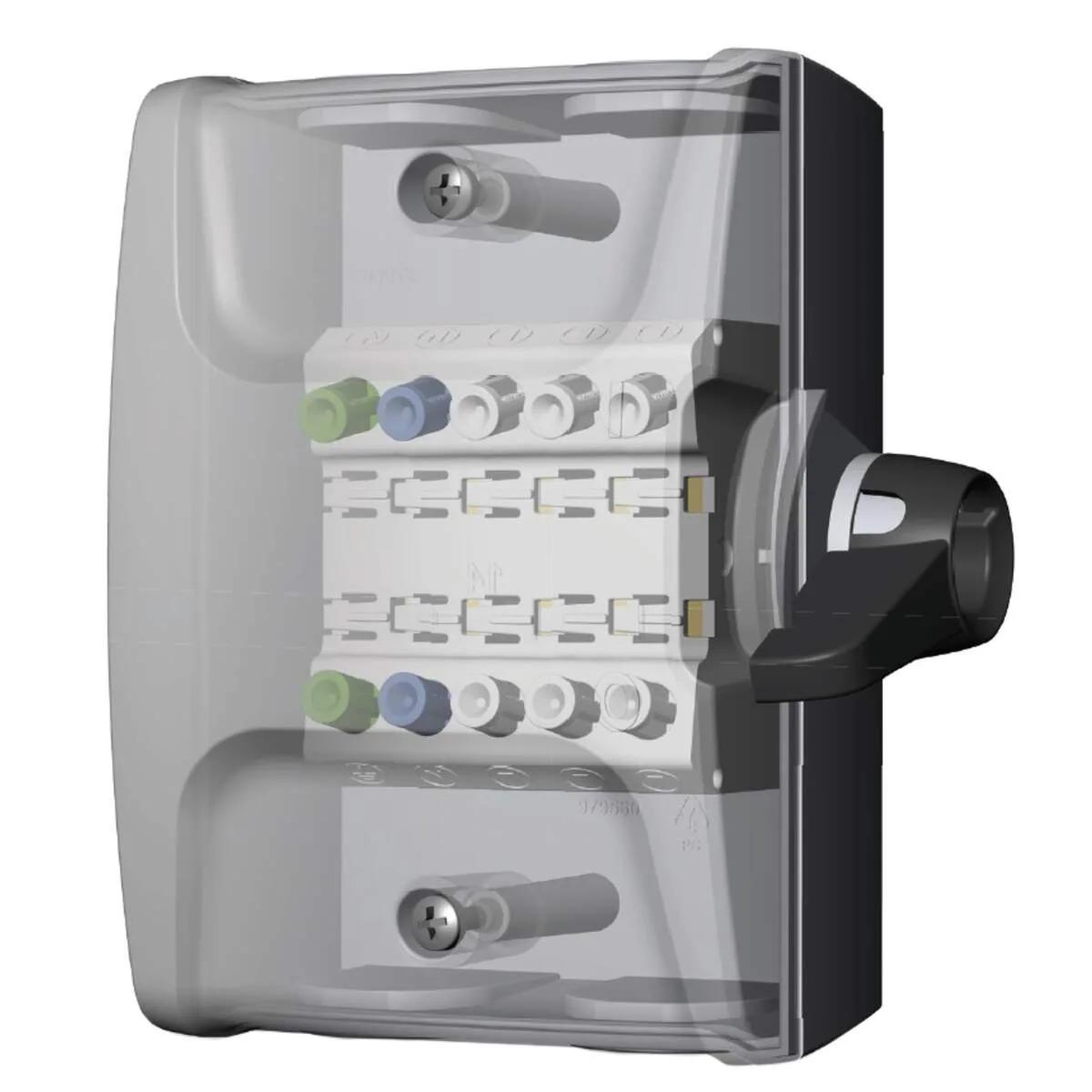 Norwesco Quick werkschakelaar 2-polig 16A IP65 (M25)