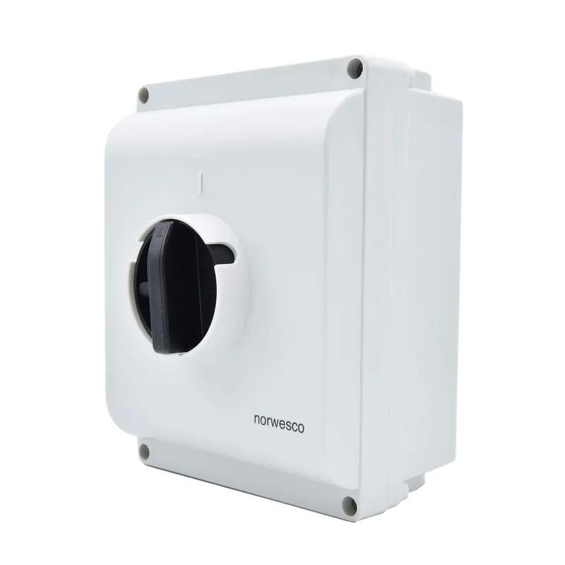 Norwesco werkschakelaar 4-polig 40A IP65 (M32)