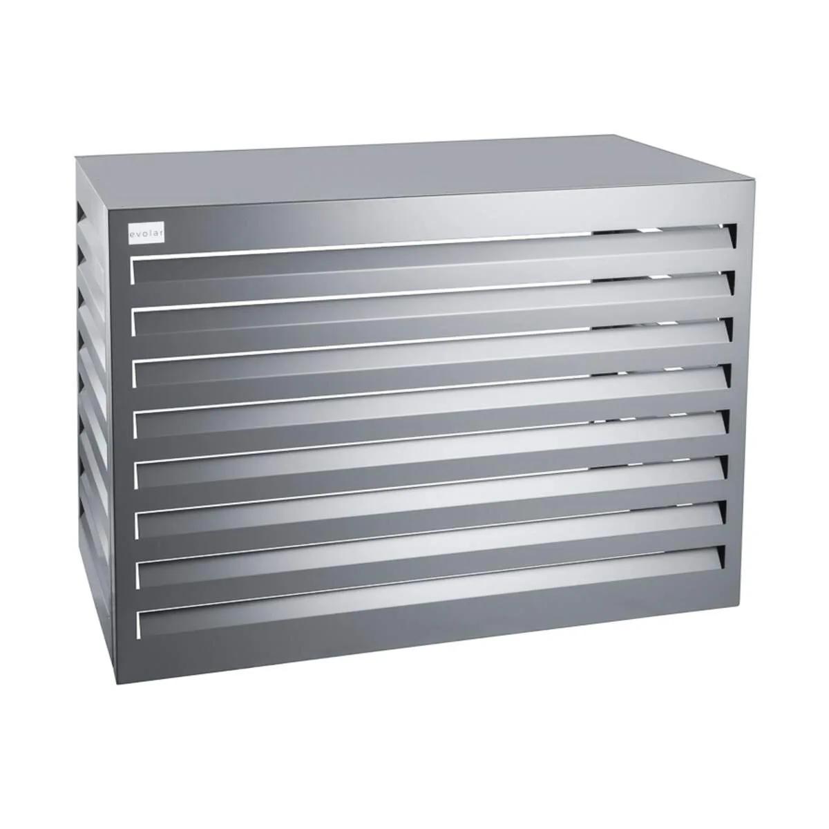Omkasting Large Licht antraciet (grijs) — aluminium 1100×1200×650 mm
