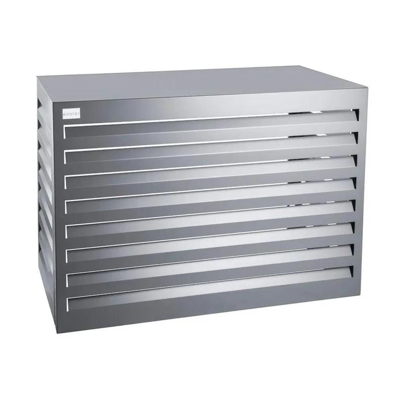 Omkasting Medium Licht antraciet (grijs) — aluminium 800×1100×550 mm