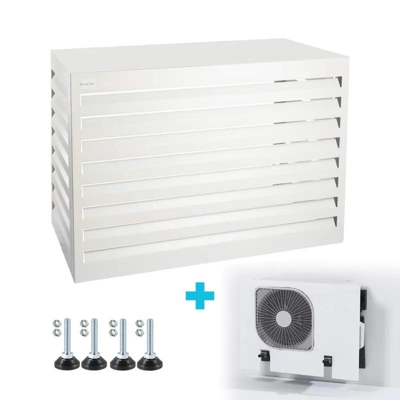 Omkasting Medium Wit — aluminium 800×1100×550 mm incl. condensorschot en opstelvoetjes