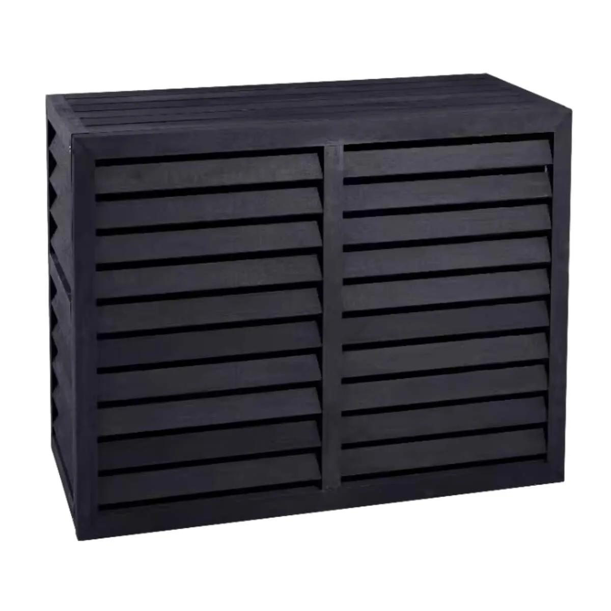 Omkasting Small Houtkool grijs — wpc 700×1000×500 mm