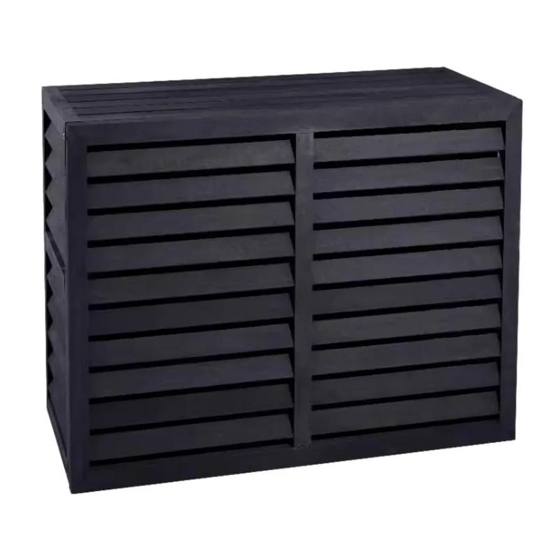 Omkasting Small Houtkool grijs — wpc 700×1000×500 mm