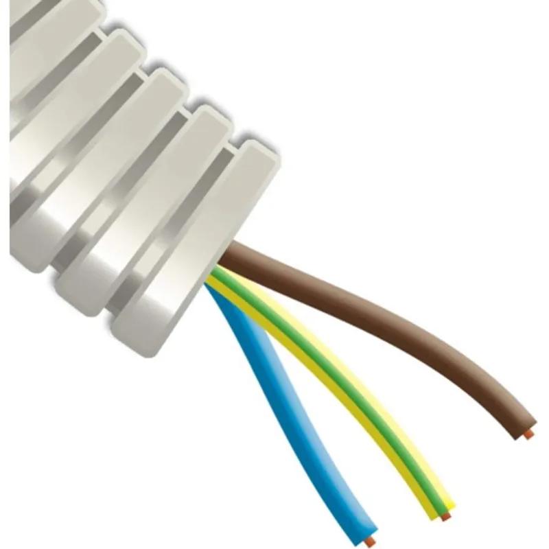 Rexflex VD voorbedrade installatiebuis Ø16mm 3G 2,5mm² (blauw/bruin/groen-geel) — per meter