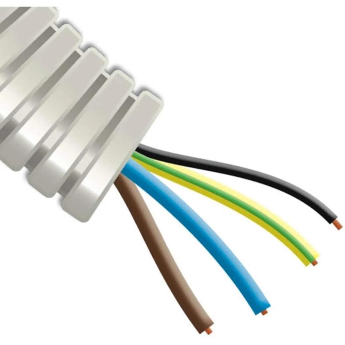 Rexflex VD voorbedrade installatiebuis Ø16mm 3G 2,5mm² + 1,5mm zwart — per meter