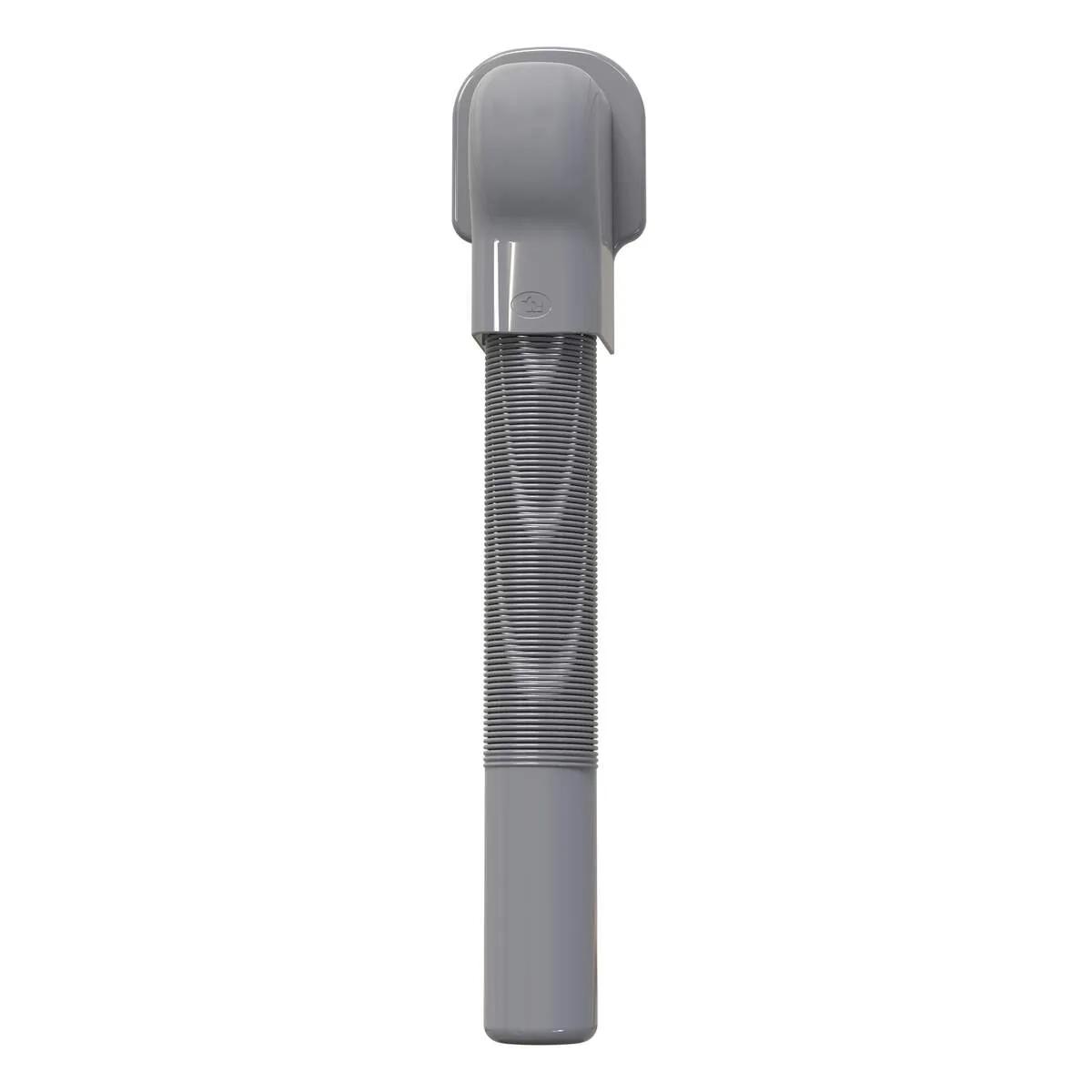 Tecnosystemi leidingbeschermkit + muurafdekkap KRQ — Antraciet (75 mm, 700 mm)