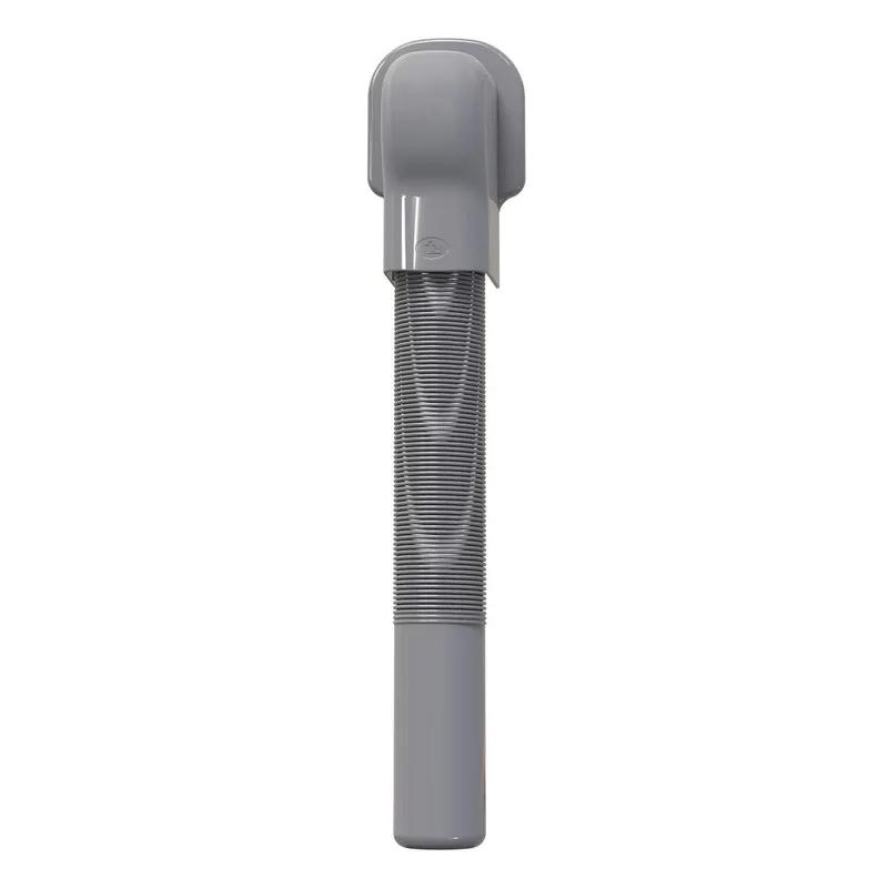 Tecnosystemi leidingbeschermkit + muurafdekkap KRQ — Antraciet (75 mm, 700 mm)