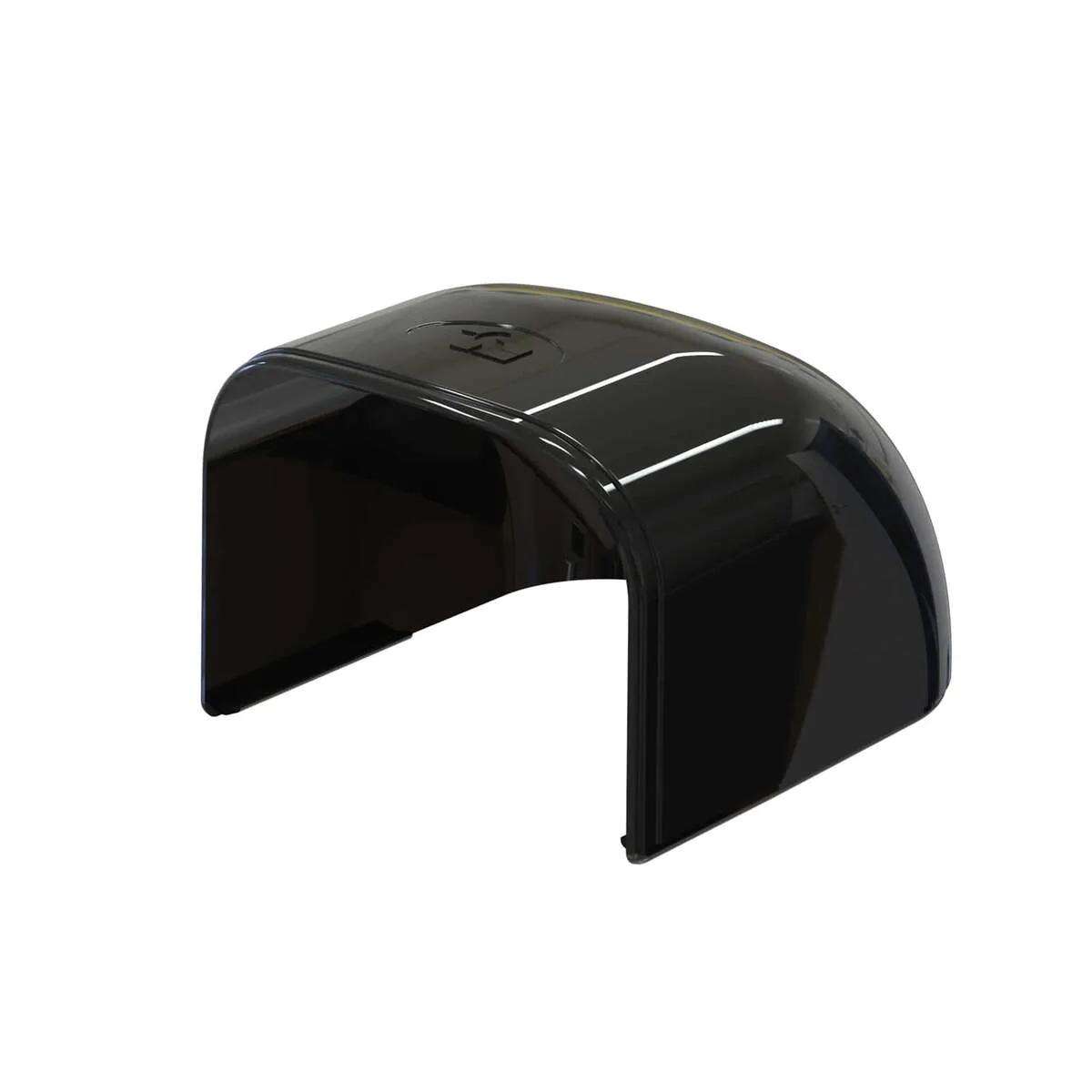 Tecnosystemi Optima afdek/eindkap TC75 — Zwart (75 mm)