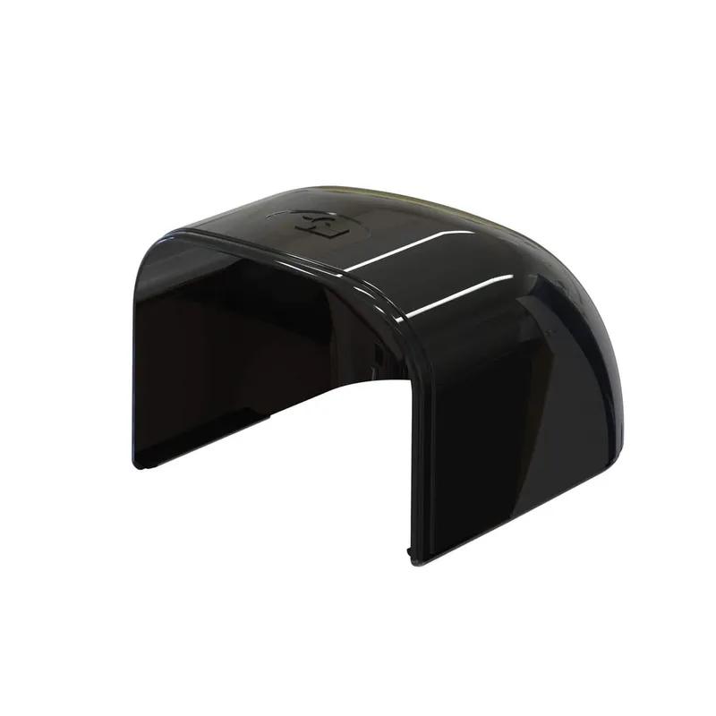 Tecnosystemi Optima afdek/eindkap TC75 — Zwart (75 mm)