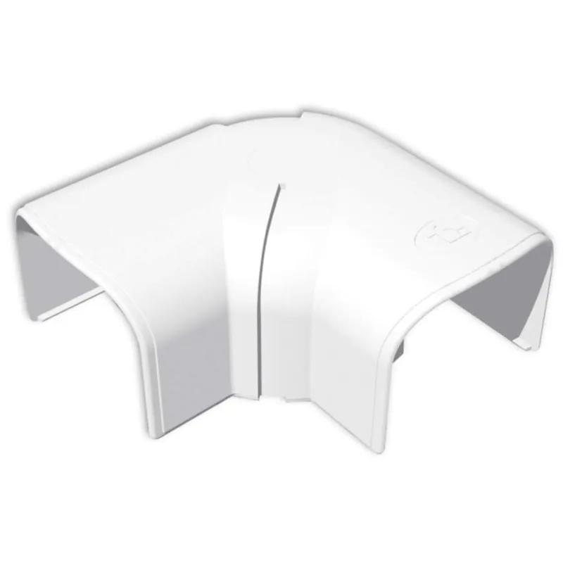 Tecnosystemi Optima verstelbare bocht 80-140° CPS75 — Wit (75 mm)
