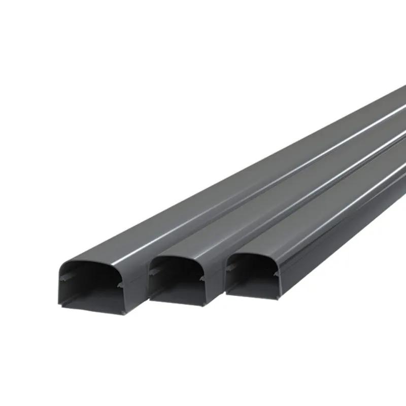 Tecnosystemi Optima leidinggoot T135 — Antraciet (135×82 mm, 2 m)