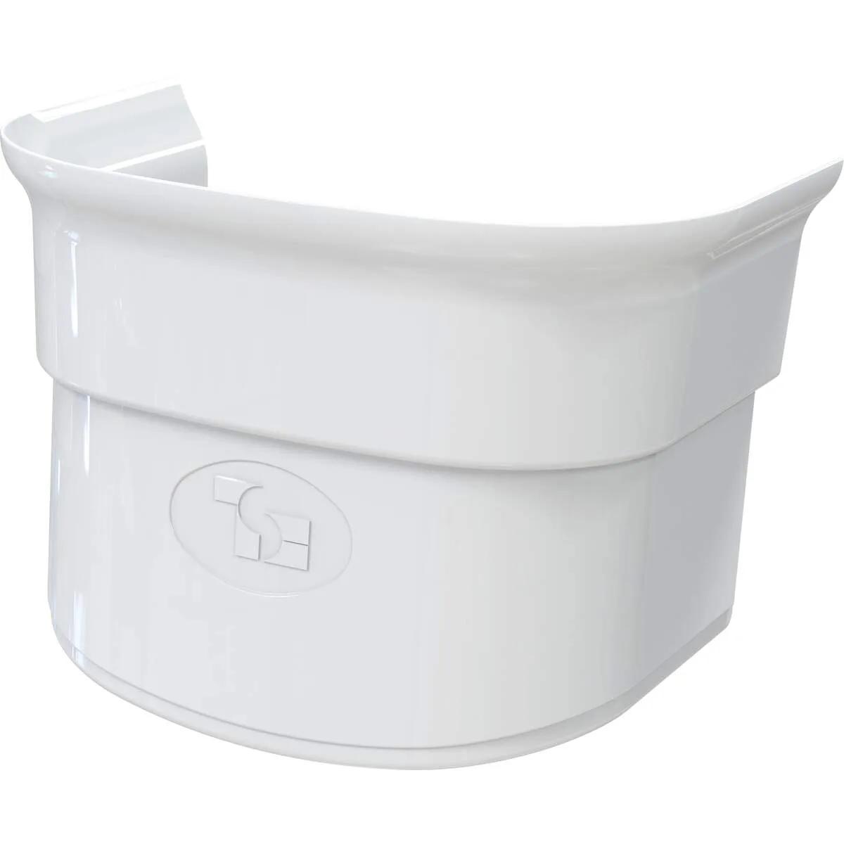 Tecnosystemi Optima overgangsmanchet MCS75 — Wit (78×90 mm)