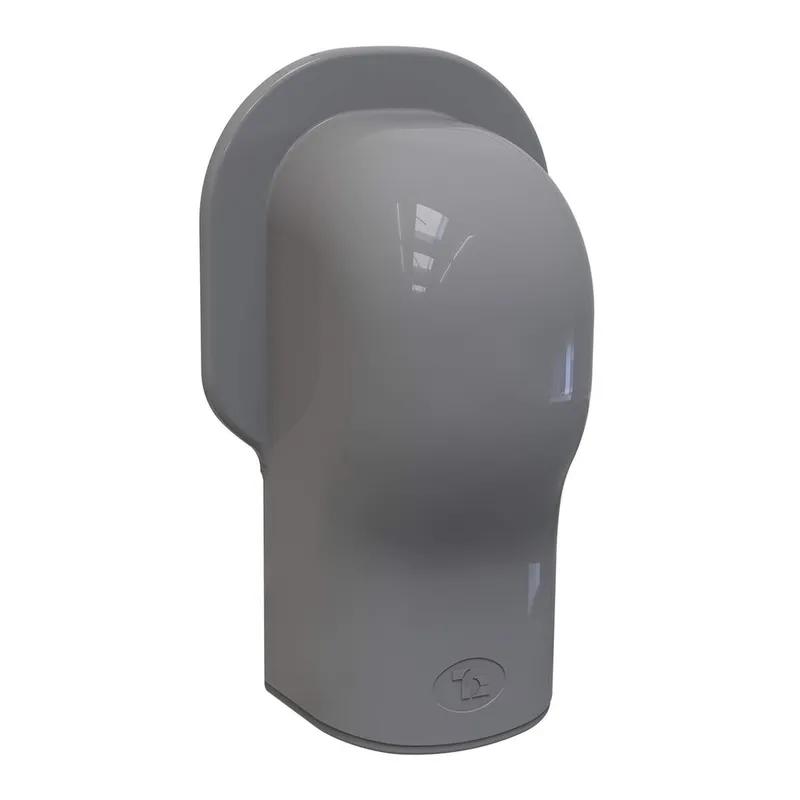 Tecnosystemi Optima muur-afdekkap TMQ75 — Antraciet (75 mm)