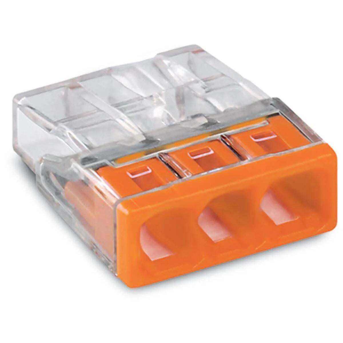 Wago lasklem 3 × 2,5 mm² (per stuk)