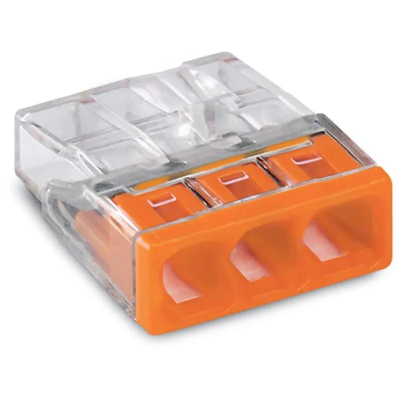 Wago lasklem 3 × 2,5 mm² (per stuk)