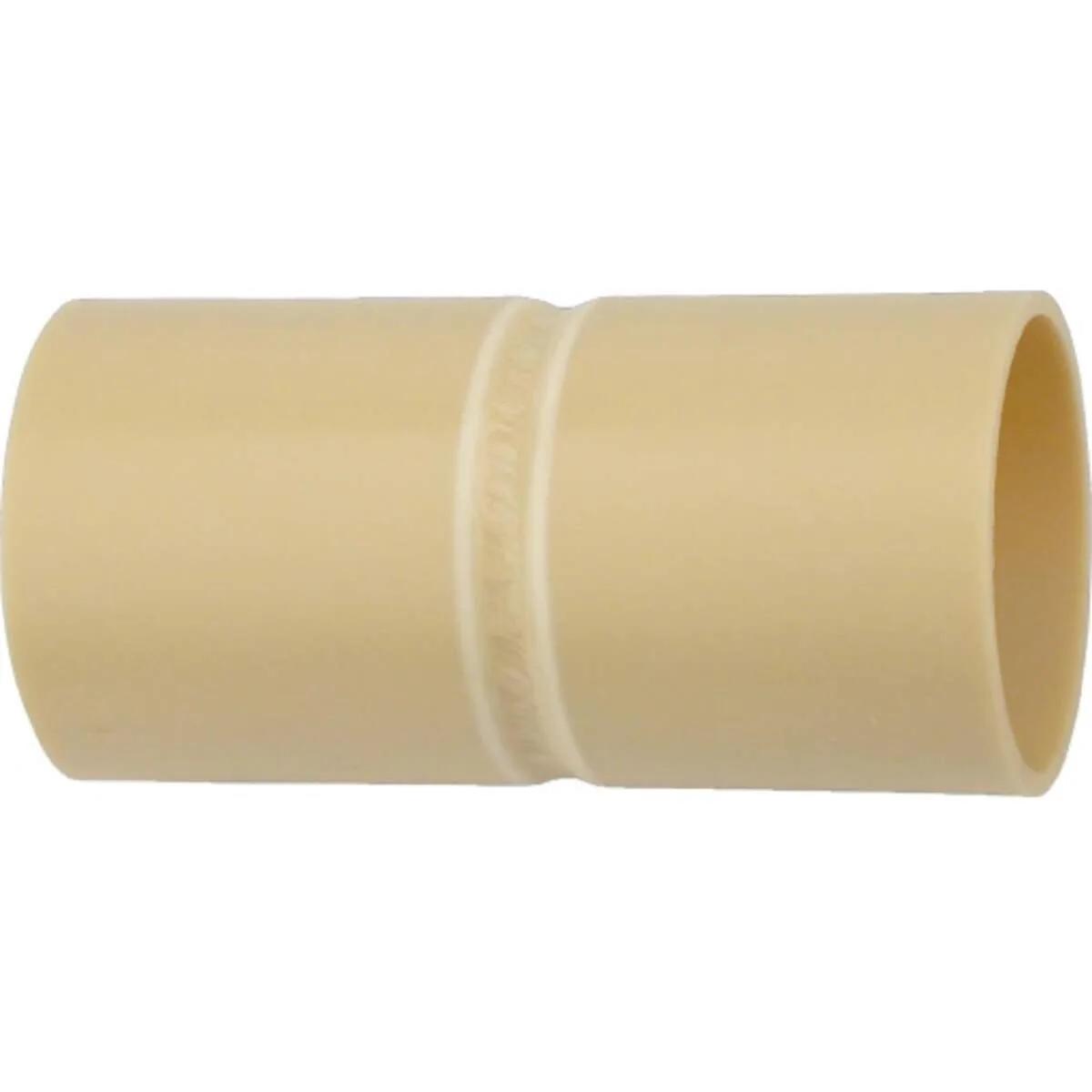 Wavin elektrosok glad 3/4" (Ø19mm) PVC geel