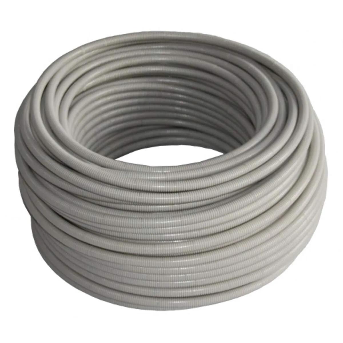 Wavin flexibele elektrobuis halogeenvrij 3/4" (Ø19mm) grijs — per meter