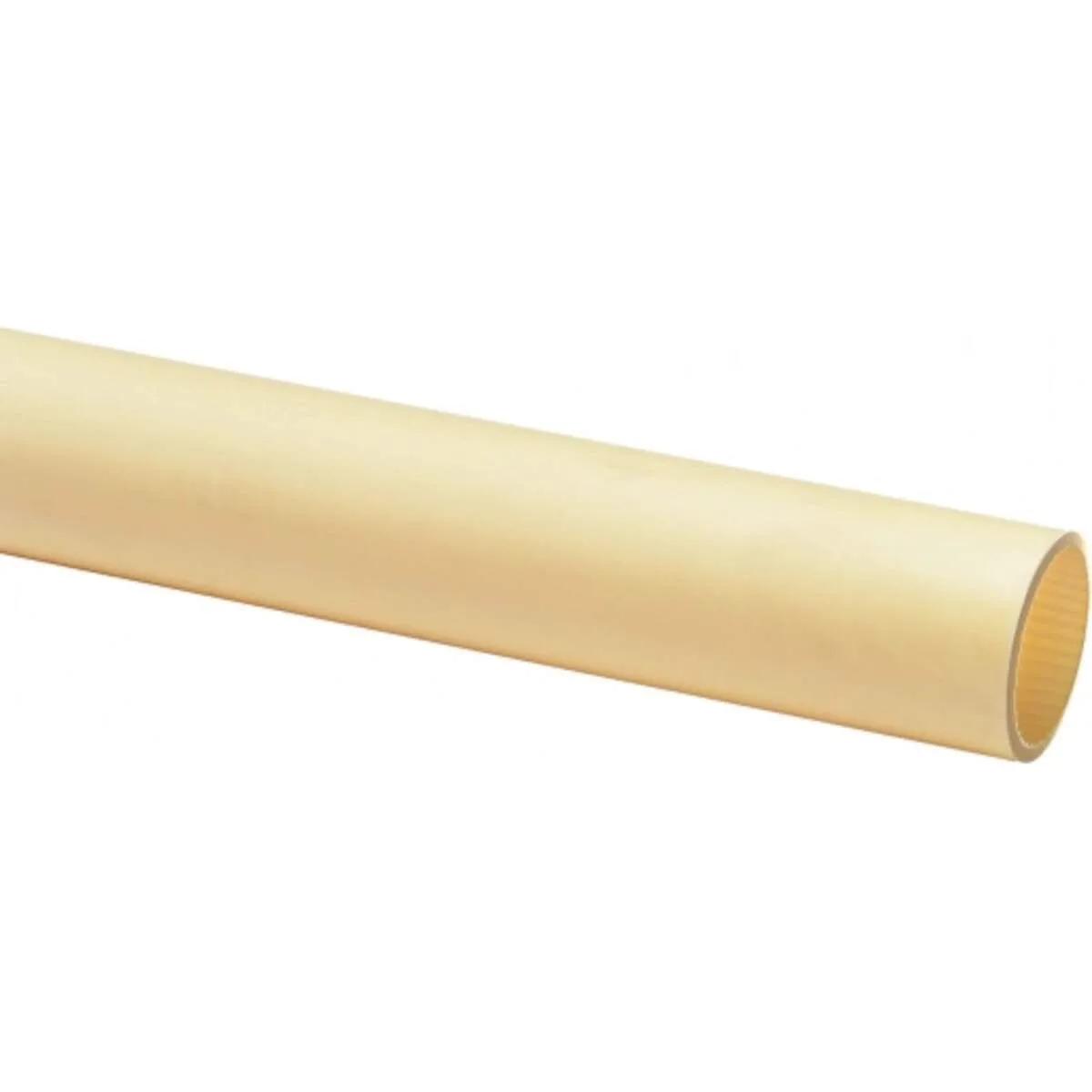 Wavin installatiebuis glad 5/8" (Ø16mm) PVC geel — per meter